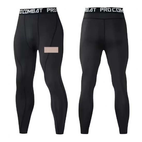 Men's Polyester Sporty Running Elastic Waist Breathable Pants