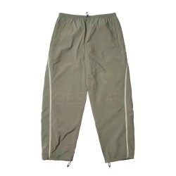 Men's Polyester Straight Drawstring Lightweight Waterproof Pants
