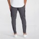 Men's Polyester Straight Tapered Casual Outdoor Cargo Pants