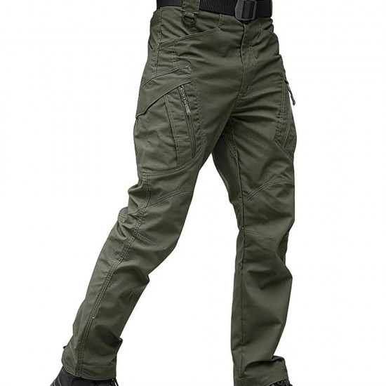 Men's Cotton Polyester Casual Outdoor Hiking Cargo Pants