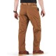 Men's Cotton Straight Casual Elastic Waist Waterproof Cargo Pants