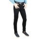 Men's Black Cotton Casual Pants