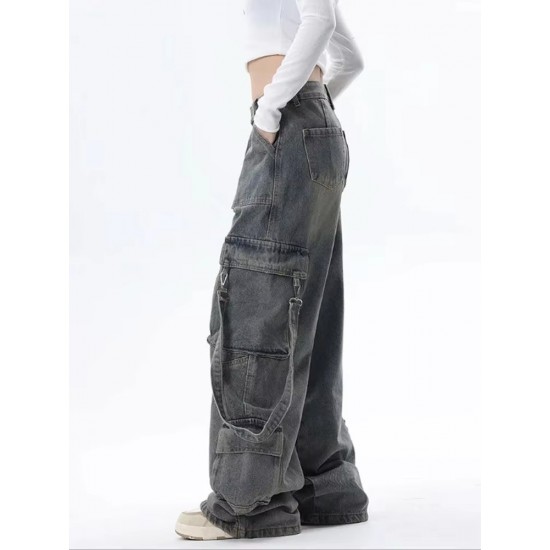 Men's Cotton Polyester Straight Regular Fit Streetwear Jeans