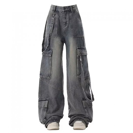 Men's Cotton Polyester Straight Regular Fit Streetwear Jeans