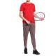 Men's Cotton Straight Casual Drawstring Lightweight Trousers