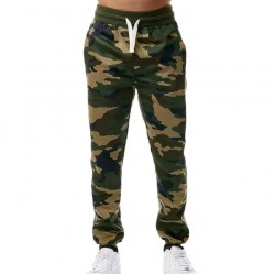 Men's Cotton Polyester Linen Loose Wide Leg Sweatpants