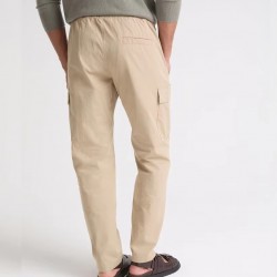 Men's Thermal Cotton Straight Casual Drawstring Cargo Pants