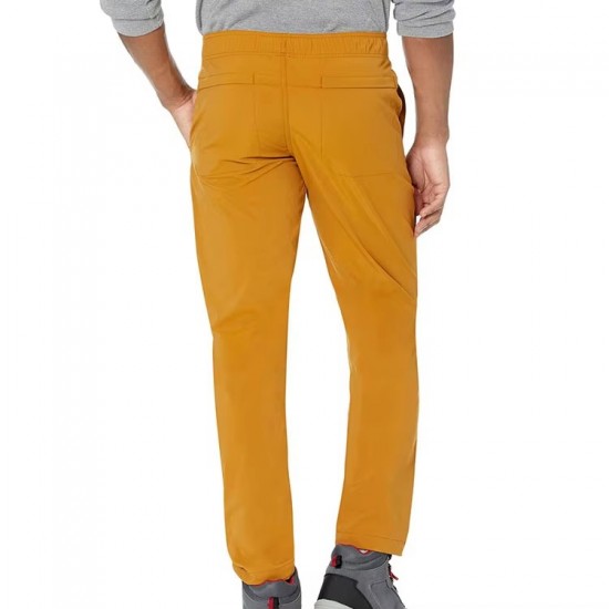 Men's Cotton Polyester Loose Wide Leg Casual Trousers