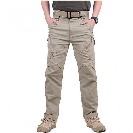 Men's Cotton Polyester Straight Casual Hiking Cargo Pants