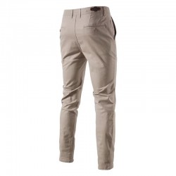 Men's Cotton Straight Casual Business Breathable Trousers