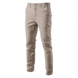 Men's Cotton Straight Casual Business Breathable Trousers