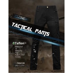 Men's Cotton Polyester Straight Casual Outdoor Cargo Pants