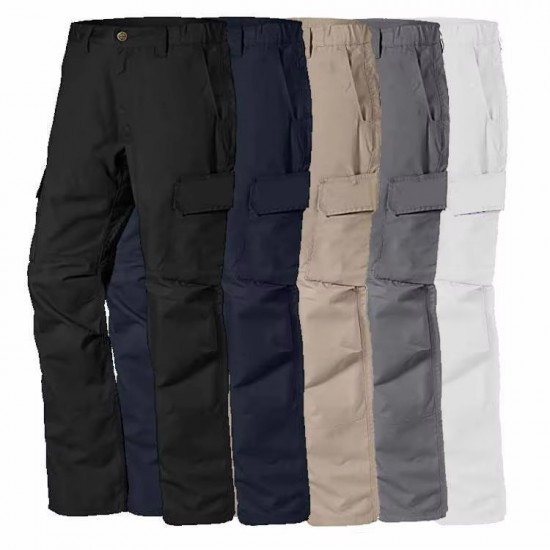 Men's Cotton Polyester Workwear Work Cargo Pants