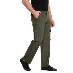 Men's Polyester Outdoor Hiking Tactical Waterproof Cargo Pants