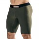 Men's Polyester Slim Sporty Running Fitness Leggings