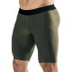 Men's Polyester Slim Sporty Running Fitness Leggings