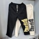 Men's Cotton Nylon Loose Wide Leg Retro Pants