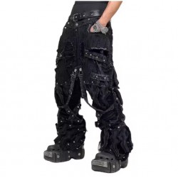 Men's Cotton Wide Leg Vintage Lightweight Summer Jeans
