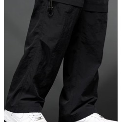 Men's Cotton Wide Leg Casual Outdoor Breathable Cargo Pants