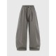 Men's Wide Leg Casual Elastic Waist Lightweight Breathable Pants