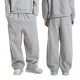 Men's Cotton Loose Wide Leg Casual Drawstring Sweatpants