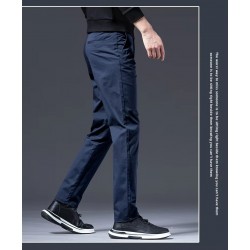 Men's Cotton Loose Straight Casual Lightweight Pants