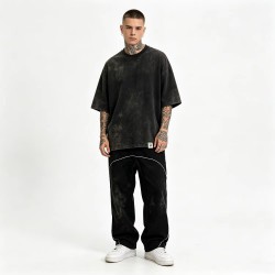 Men's Cotton Polyester Baggy Casual Vintage Cargo Pants